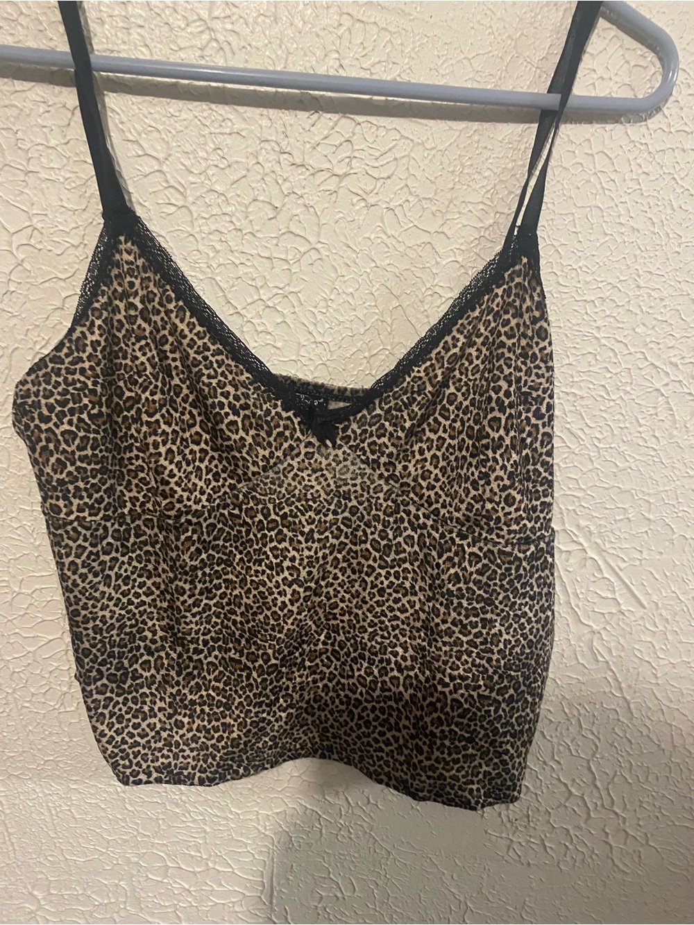 Animal print top